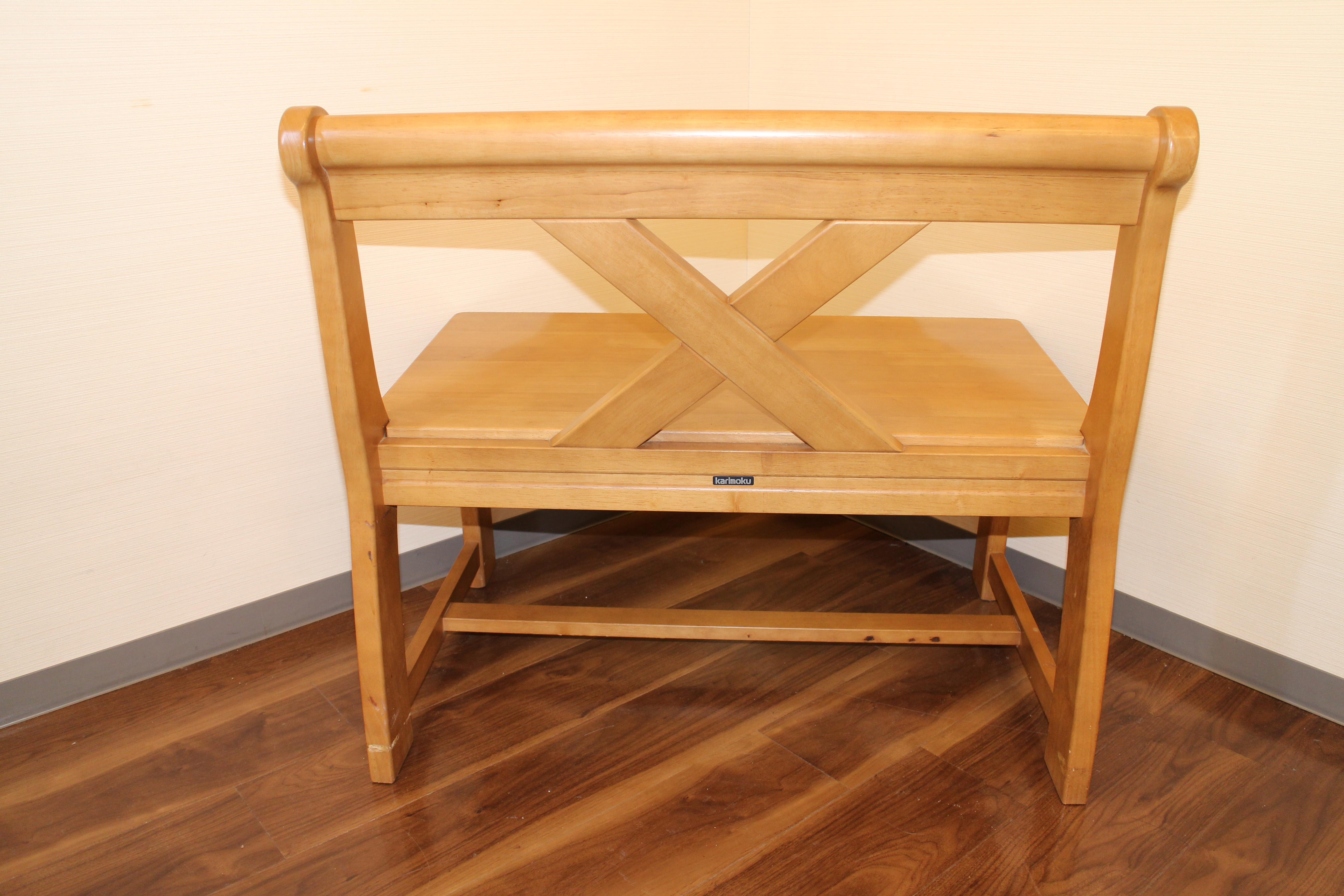 カリモク ルスティック ベンチのみ karimoku (カリモク) ベンチ RUSTIC