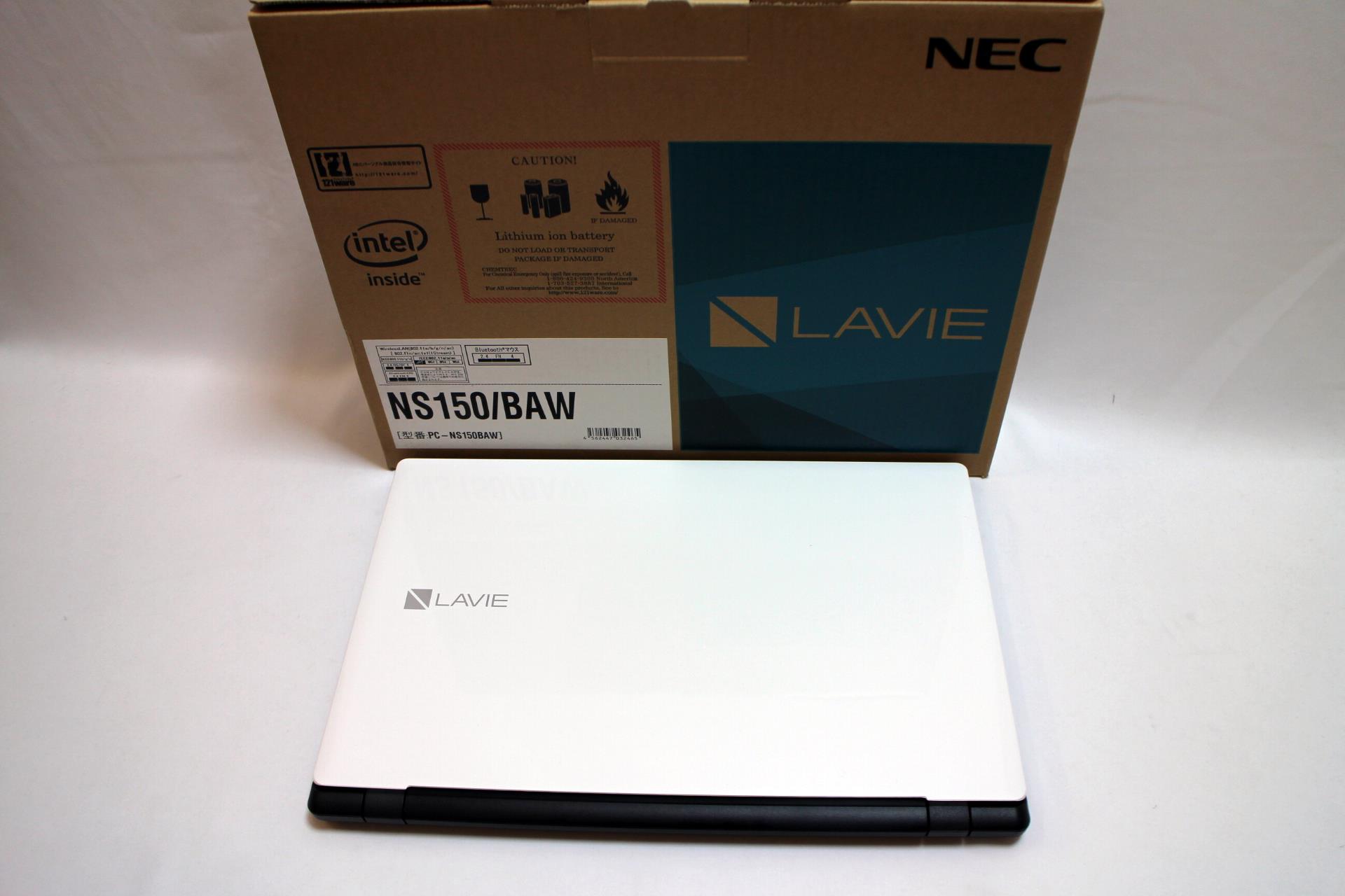 NEC ノートパソコン　NS150/BAW3