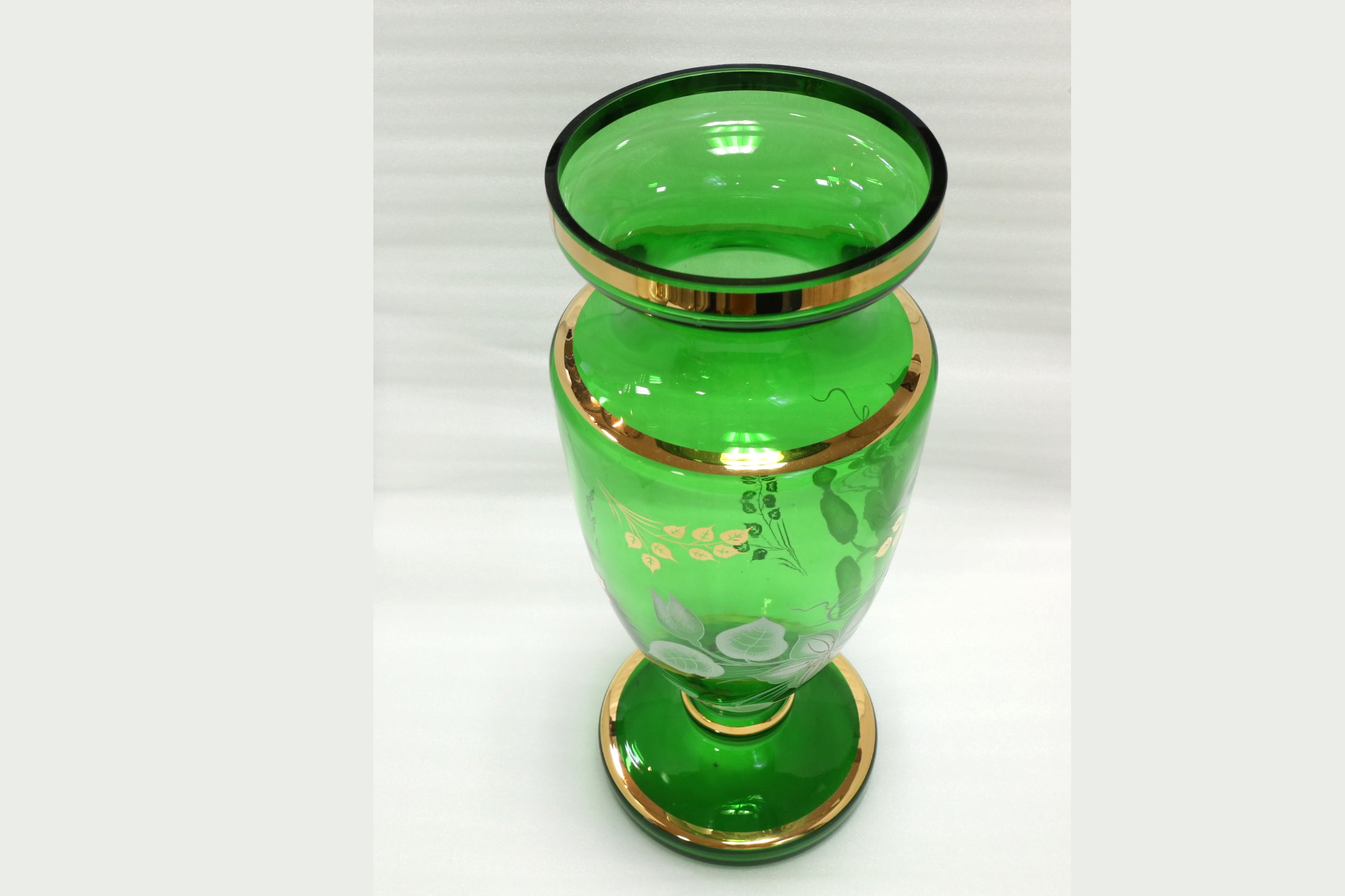 ボヘミアグラス 花瓶3