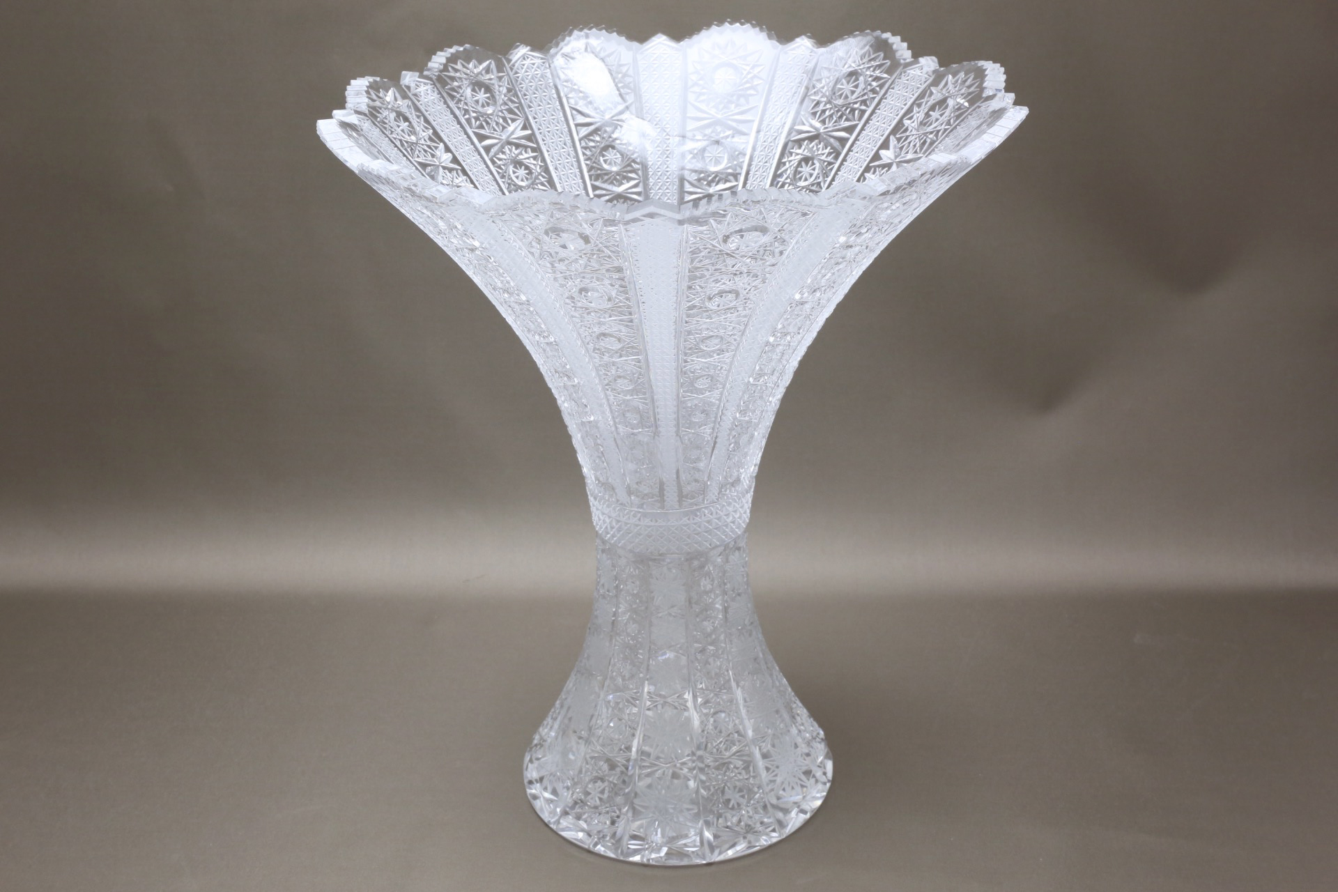 ボヘミアグラス 花瓶2
