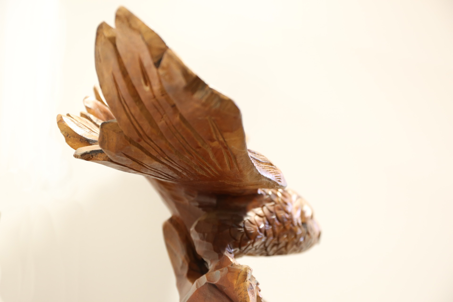 木彫りの鷹 [3K-1514]3
