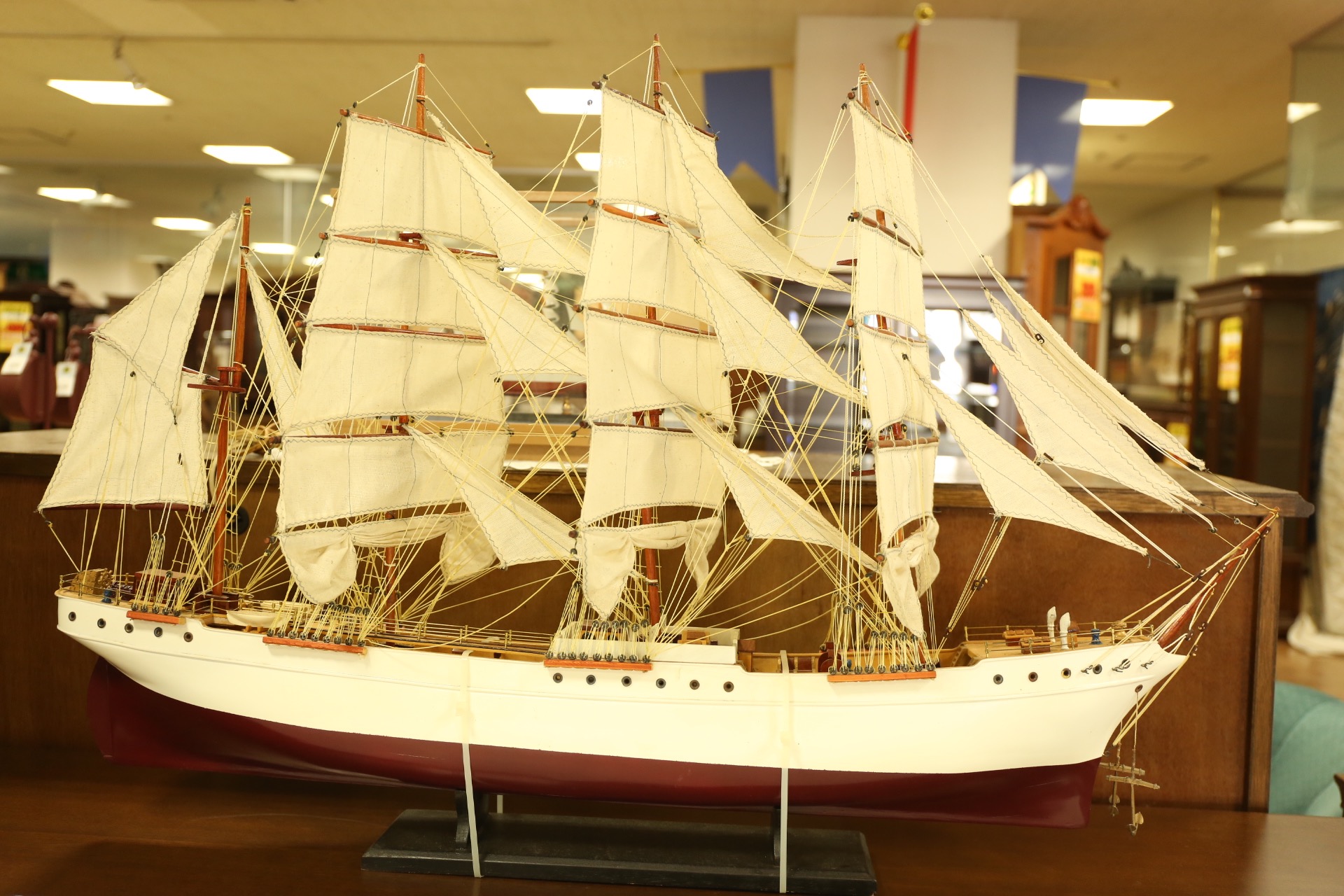 木製帆船模型 [4F-3860]2