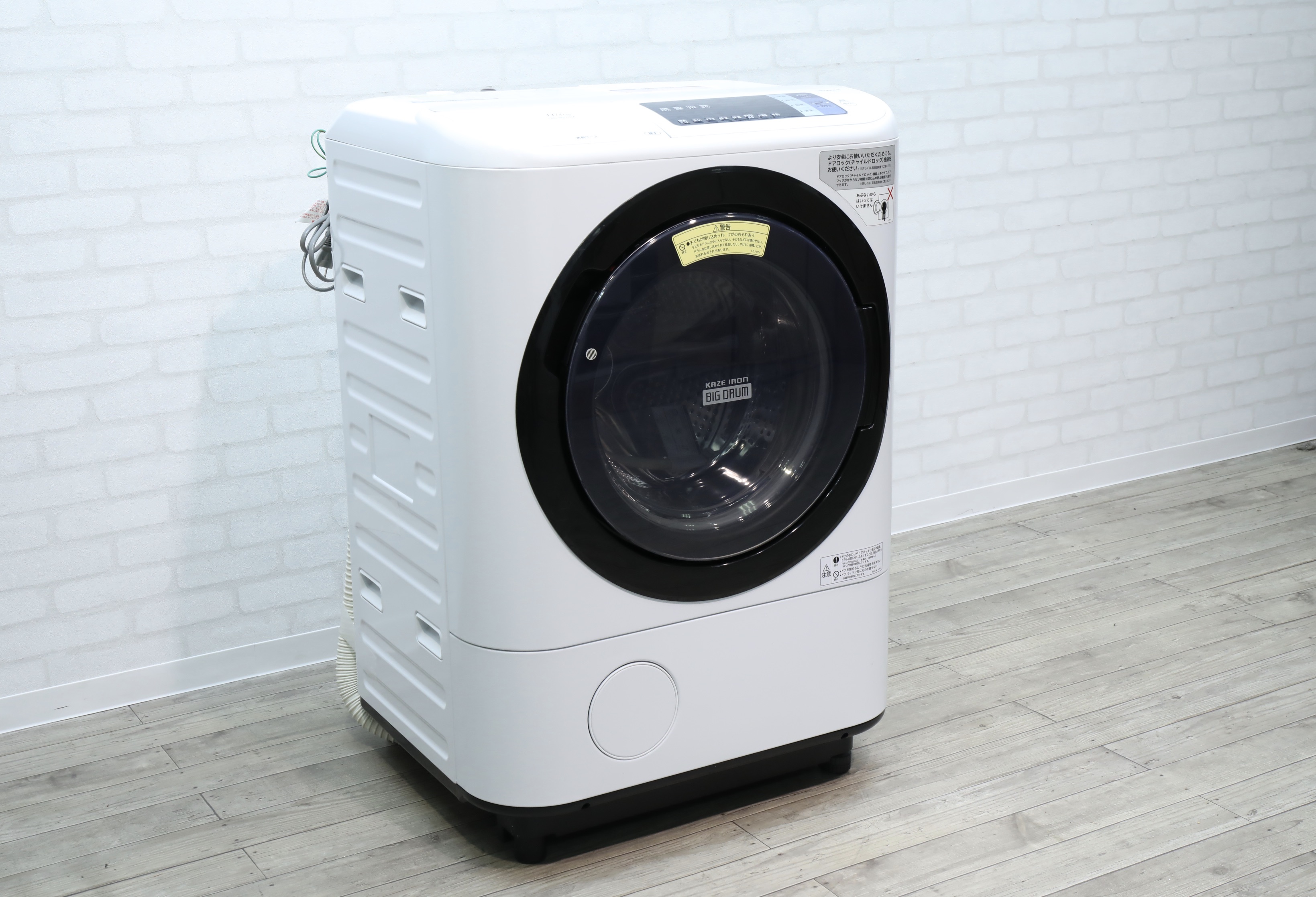 D1303】日立 HITACHI ドラム式洗濯乾燥機 [BD-NV110AR] 2017年製 