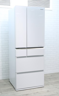 【D1305】パナソニック 家庭用冷凍冷蔵庫 [NR-F503XPV-W] 2017年製