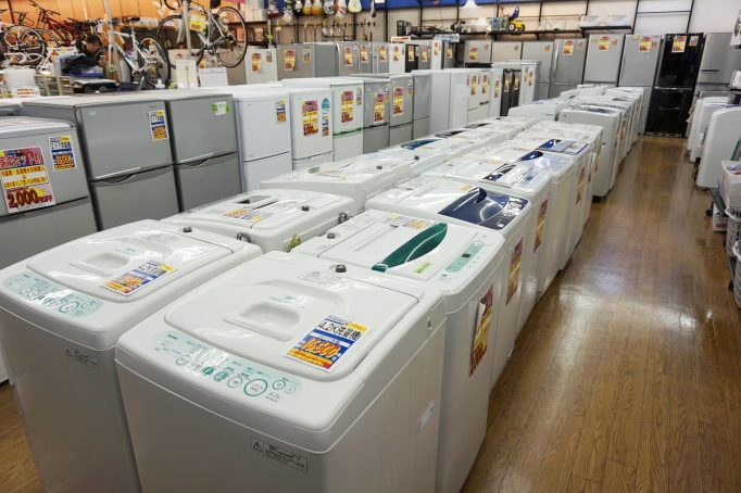 圧倒！冷蔵庫・洗濯機 常時150台以上大量展示 | サークルワン商品情報-八木店