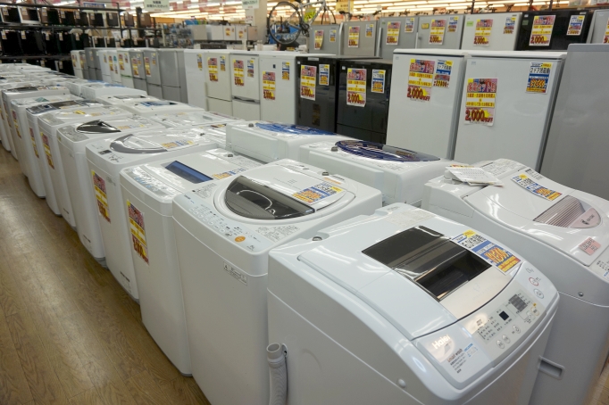 圧倒！冷蔵庫・洗濯機 常時150台以上大量展示 | サークルワン商品情報-八木店