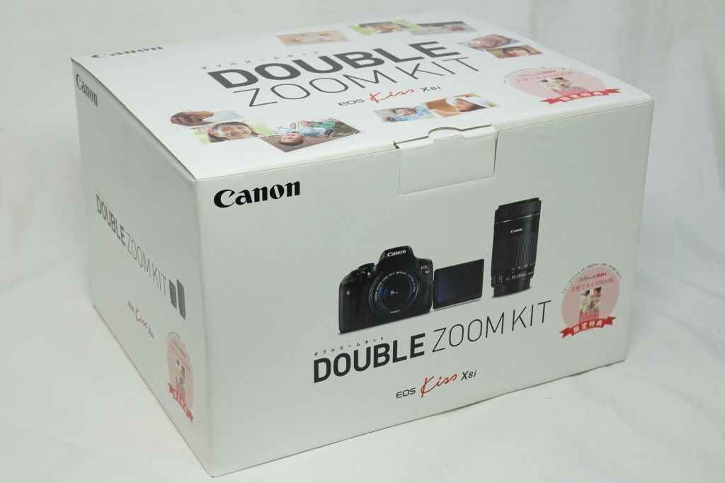 canon デジカメ　EOS kiss x8i Wズームキット未使用品2