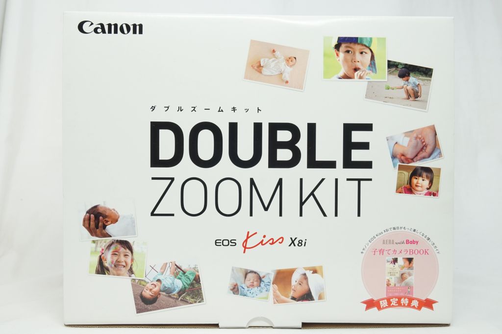 canon デジカメ　EOS kiss x8i Wズームキット未使用品3