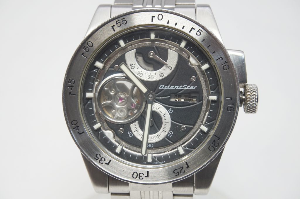 オリエントスター　レトロフューチャー　自動巻き腕時計　WZ0051DK3