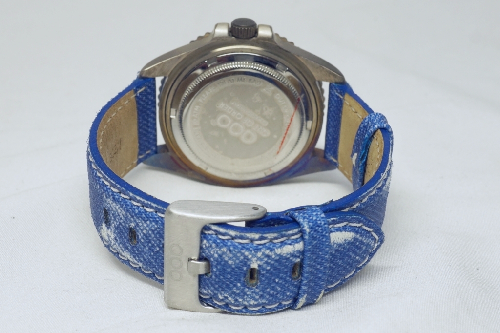 アウトオブオーダー　エイジング ウォッチ ダークブルーデニム 40mm3