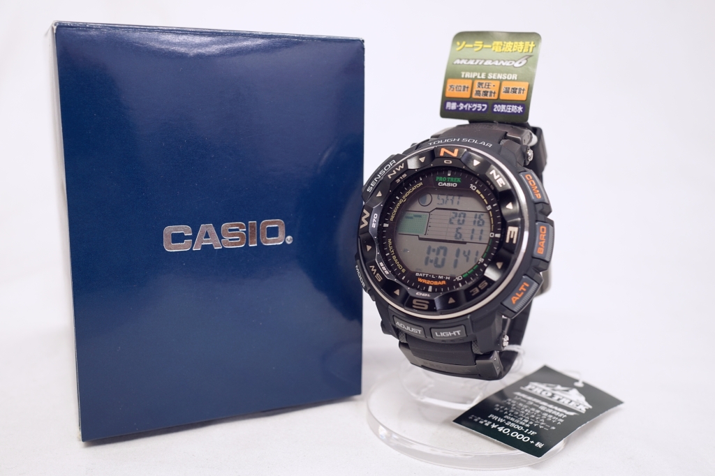 CASIO PROTREK プロトレック タフソーラー PRW-25004