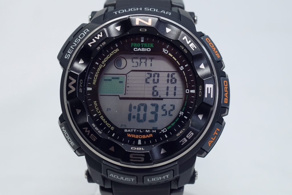 CASIO PROTREK プロトレック タフソーラー PRW-2500