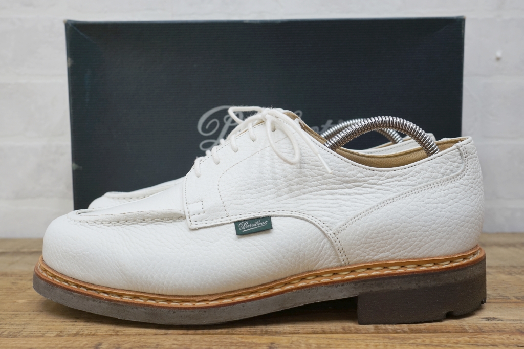 別注paraboot white size7 1/2 シャンボード