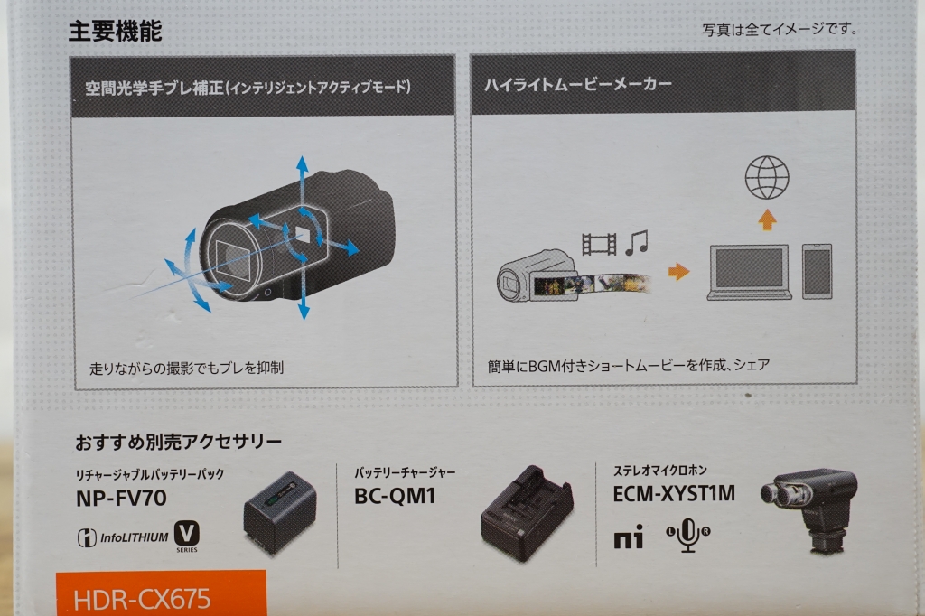 SONY ハンディカム　HDR-CX675 未使用品4