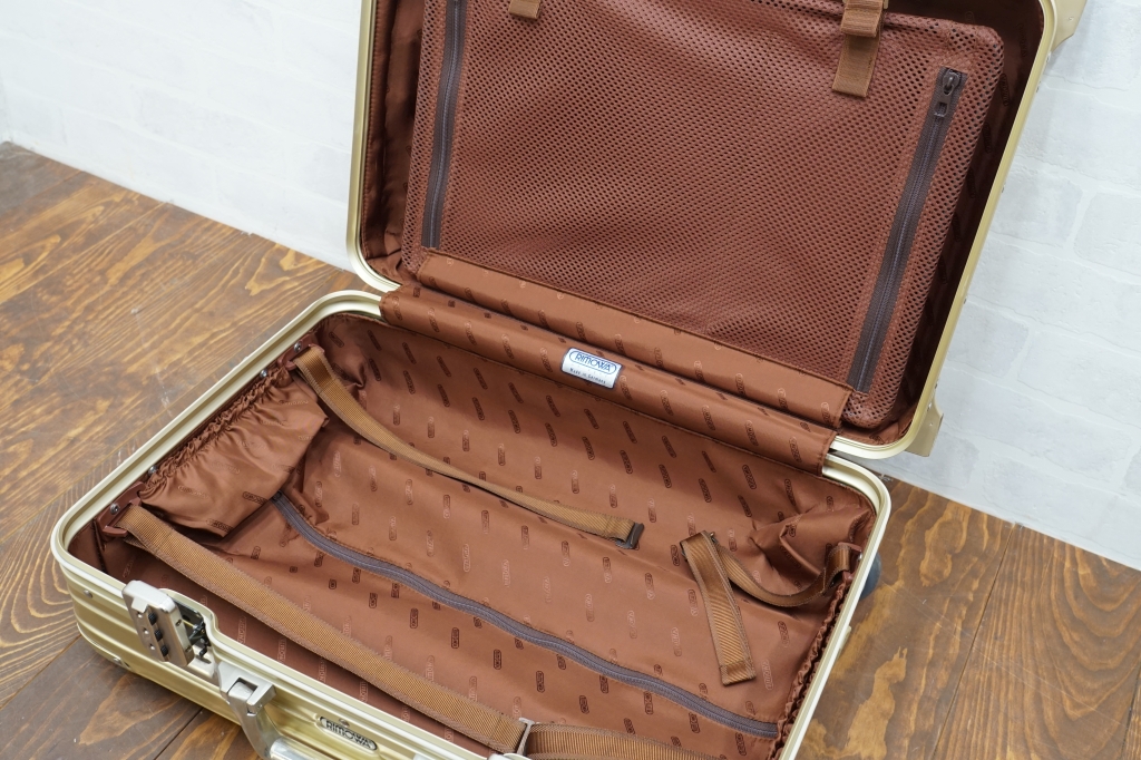 Rimowaリモワ　スーツケース　Topasトパーズ　35L　限定ゴールド4