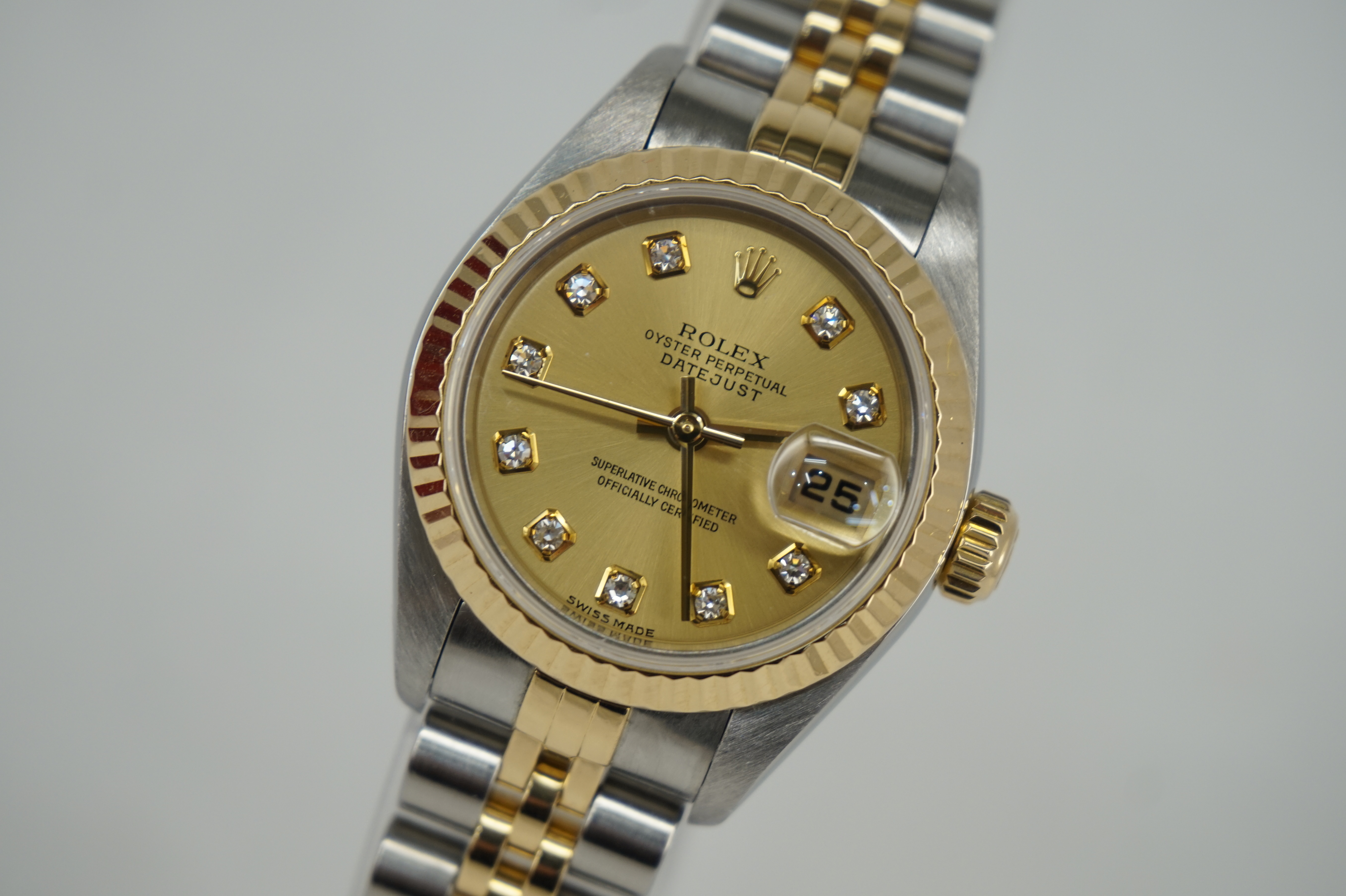 ROLEX オイスターパーペチュアル デイトジャスト10P レディース3